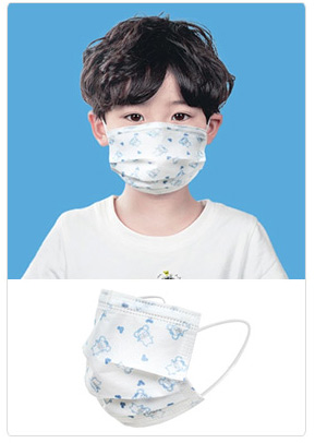 F102 children 3ply disposable face mask